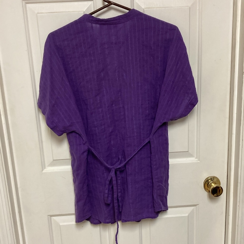 3/$20…bundle and save …
Cute purple 18/20 button down - Picture 6 of 7